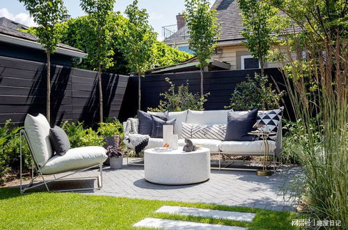 庭院設計 沒想到最近暗黑系的花園成了流行趨勢