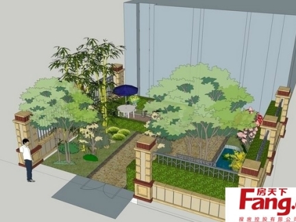 小庭院設(shè)計(jì)圖賞析